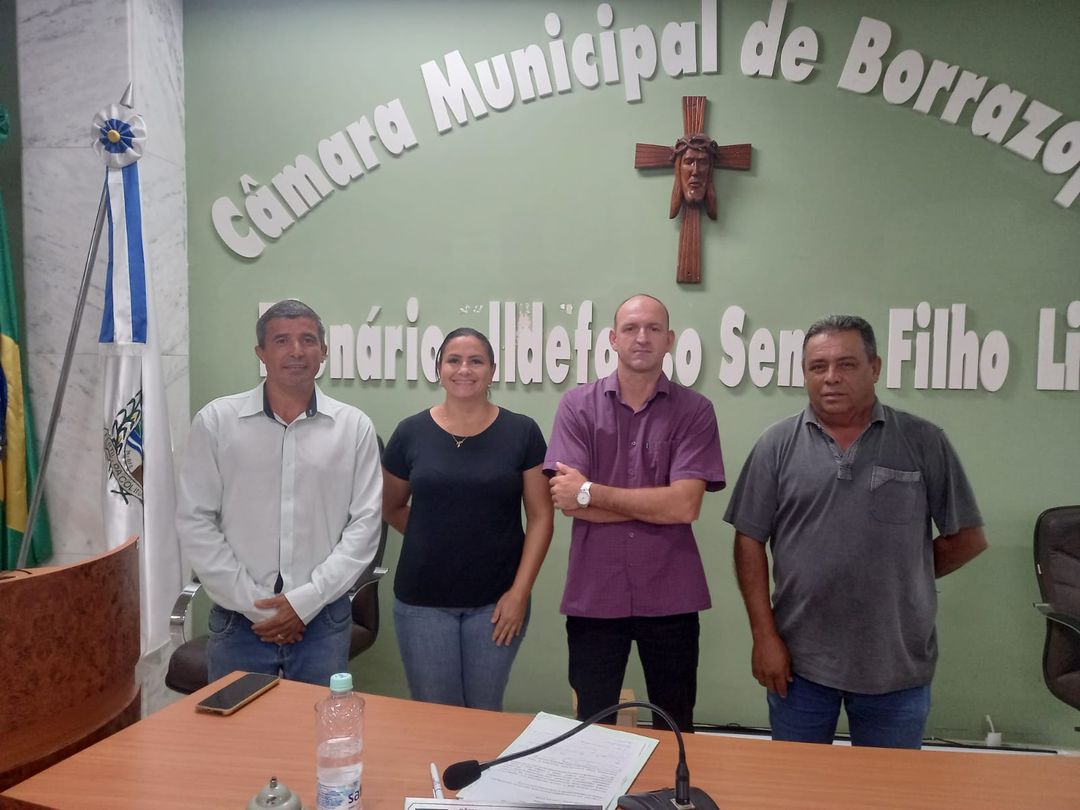 Eleição para nova mesa Diretora da Câmara Municipal de Borrazópolis