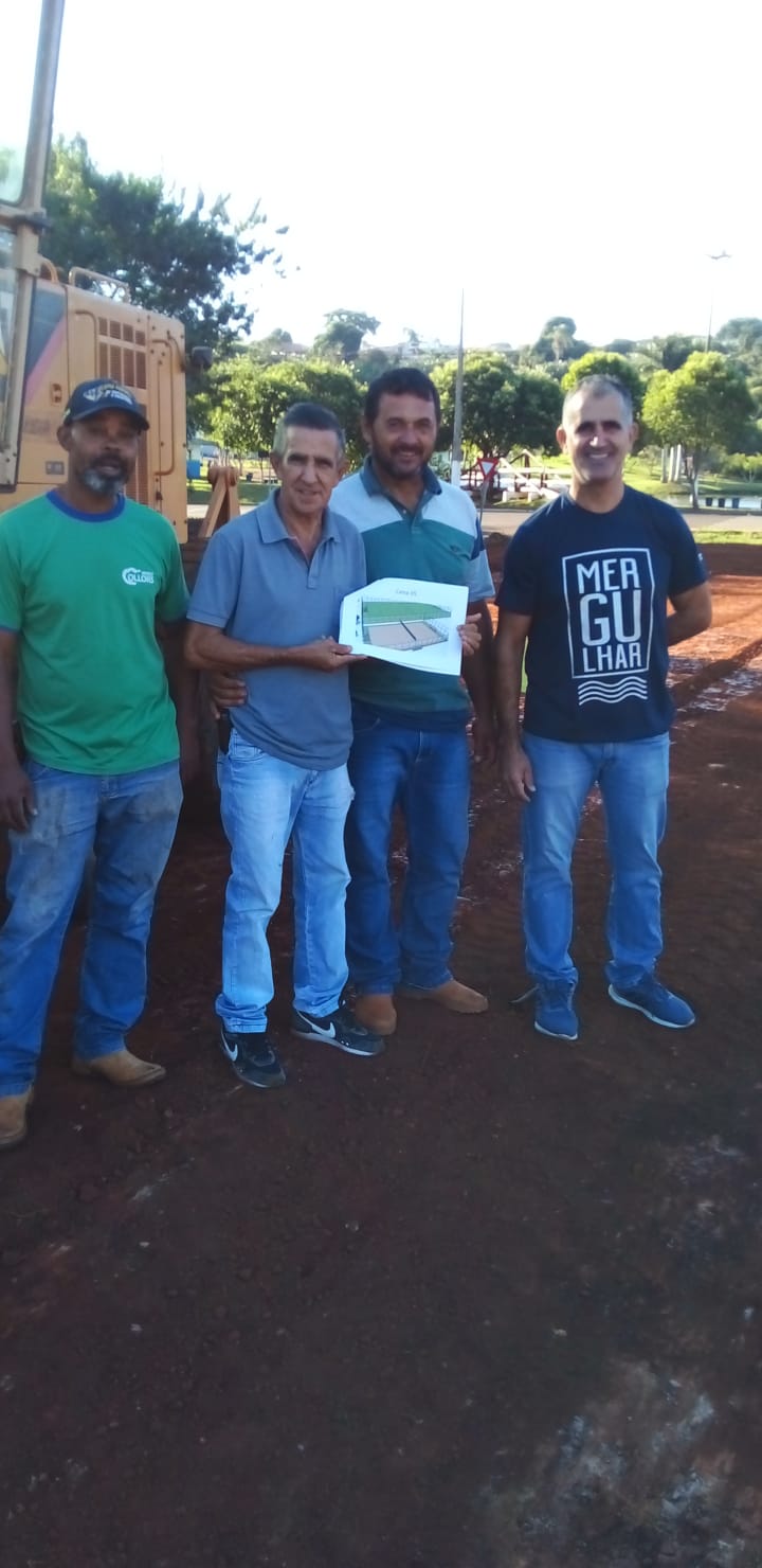 Vereador Toninho da Pires Agradece Início da Construção do Campo de Futebol Suíço